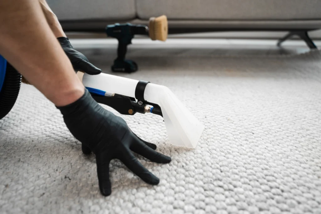 Deep carpet cleaning that removes stains, odours, and hidden grime.